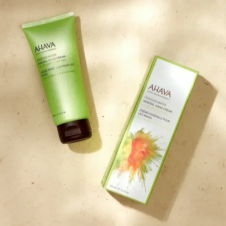 AHAVA Mineral Hand Cream – Prickley Pear & Moringa