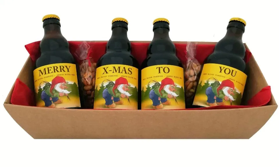 La Chouffe Kerst Bierpakket : Merry X-mas To You (4 flesjes)