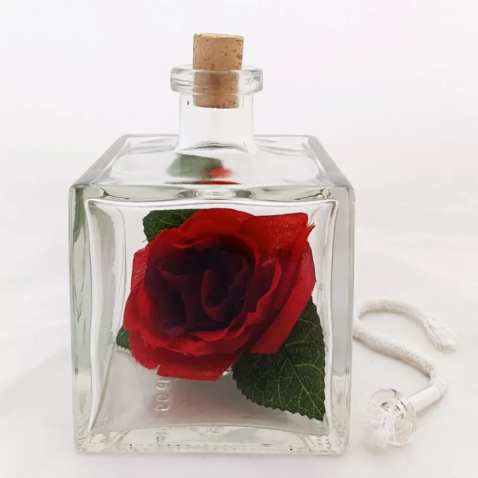 Olielamp Paradis met Bloem (500 ml)