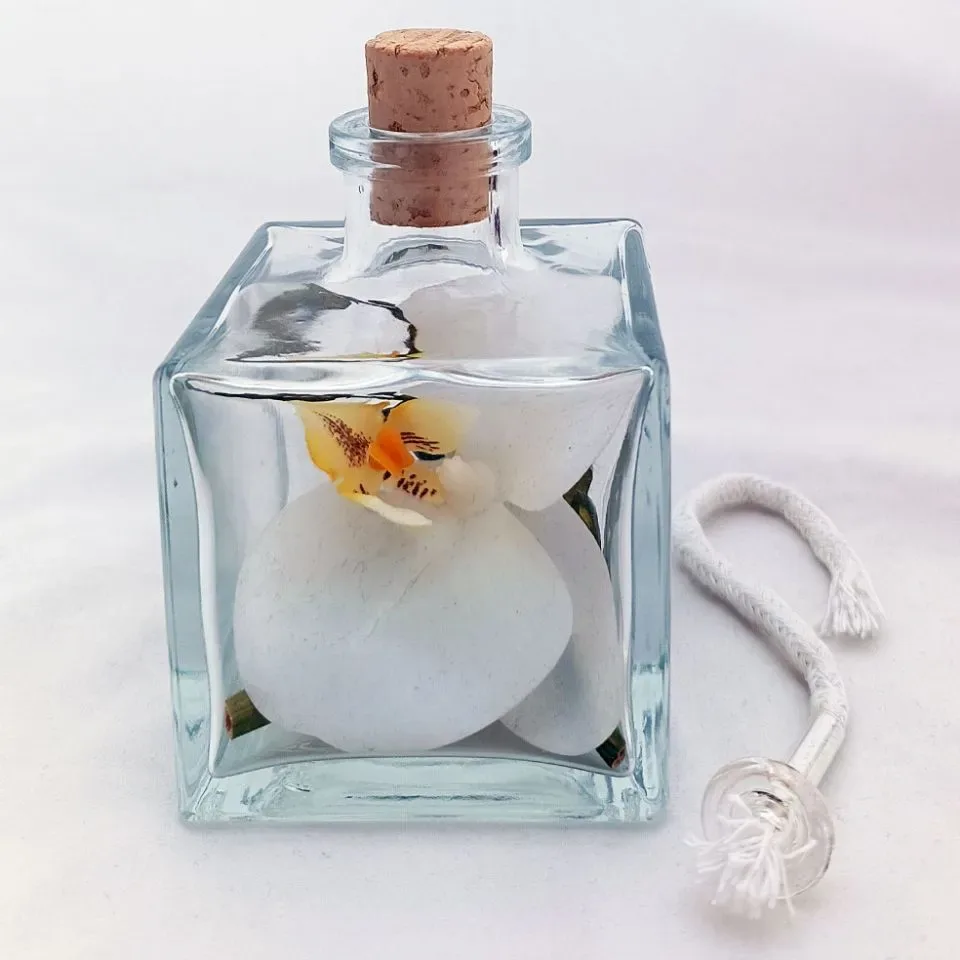 Olielamp Paradis met Bloem (200 ml)