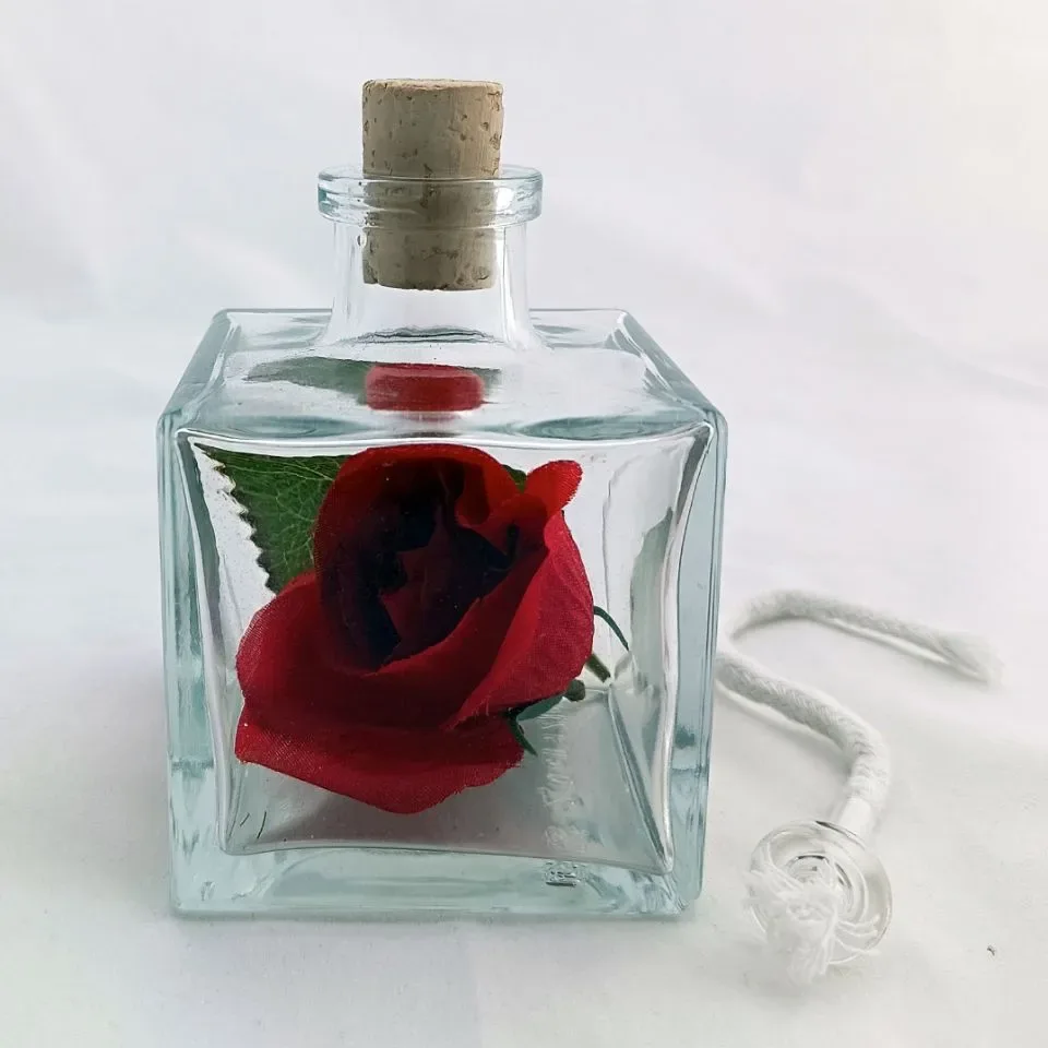 Olielamp Paradis met Bloem (200 ml)