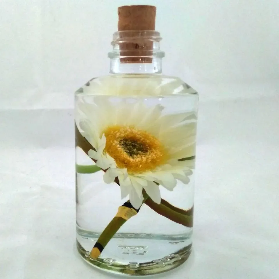 Olielamp Chiara met bloem (250 ml)