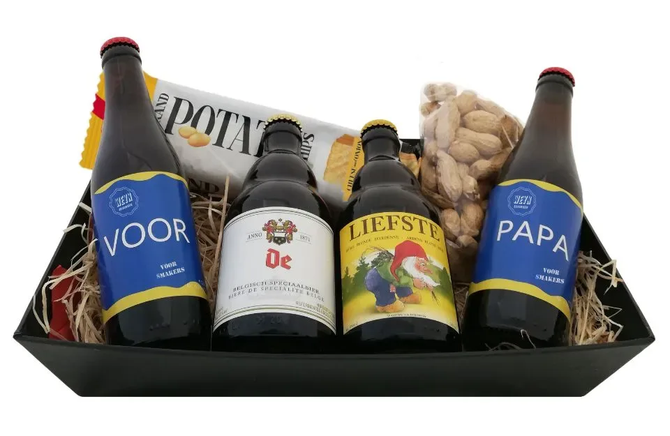 Bierpakket : Voor de Liefste Papa - Zwarte Schaal